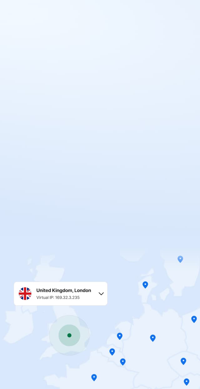 Mapa dostępu do treści w wirtualnej sieci prywatnej